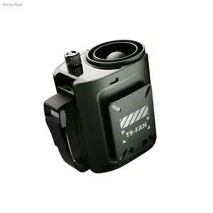 2026 New Portable Waist Clip-On Fan, High-Speed Strong Airflow Personal Cooling Fan with Power Bank Charging Function, Rechargeable Hands-Free Design, Ideal for Outdoor Work, Construction Sites, Camping, Travel & Daily On-the-Go Cooling