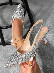 Halloween high heels ✨👠🔥 Women's high heels Sandal, sexy and luxurious Latin style European and American style party shoes, dancing shoes, princess shoes, wedding bridesmaid shoes, date shoes👑🌟