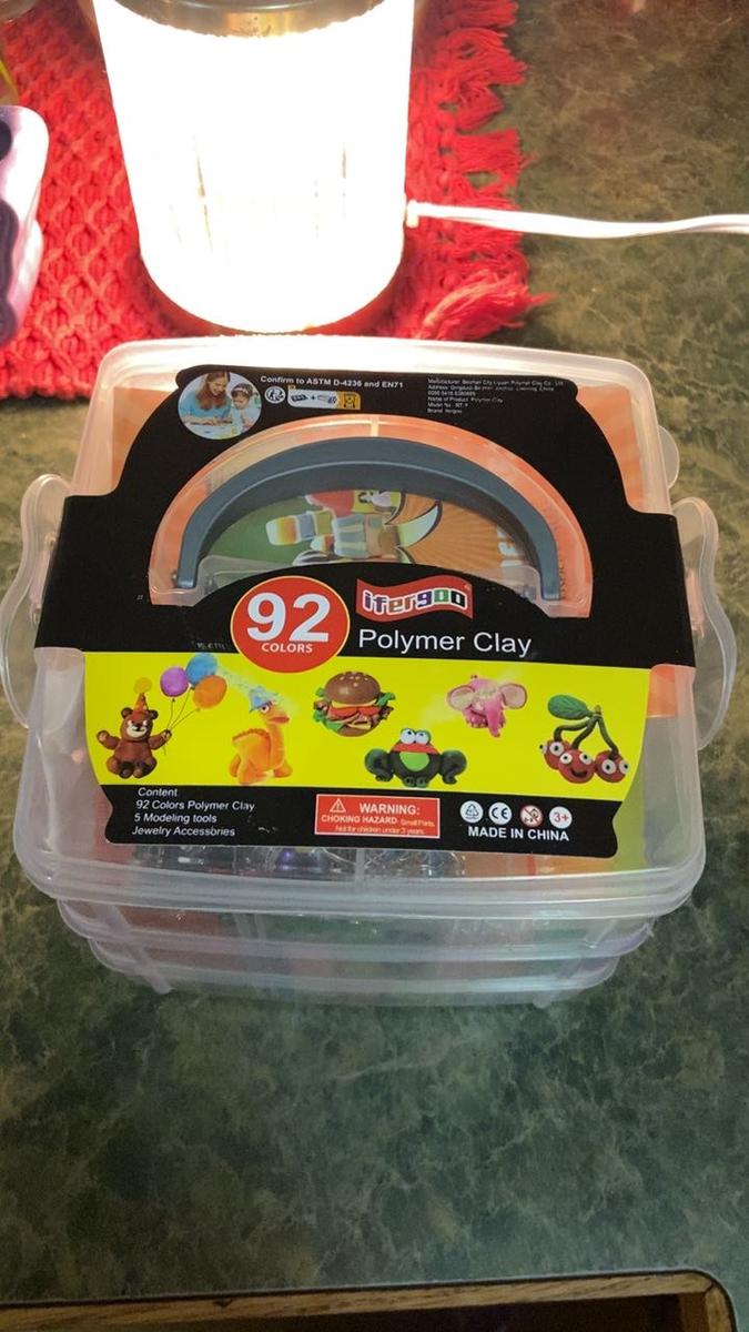 Item: 92 Color Polymer Clay Kit