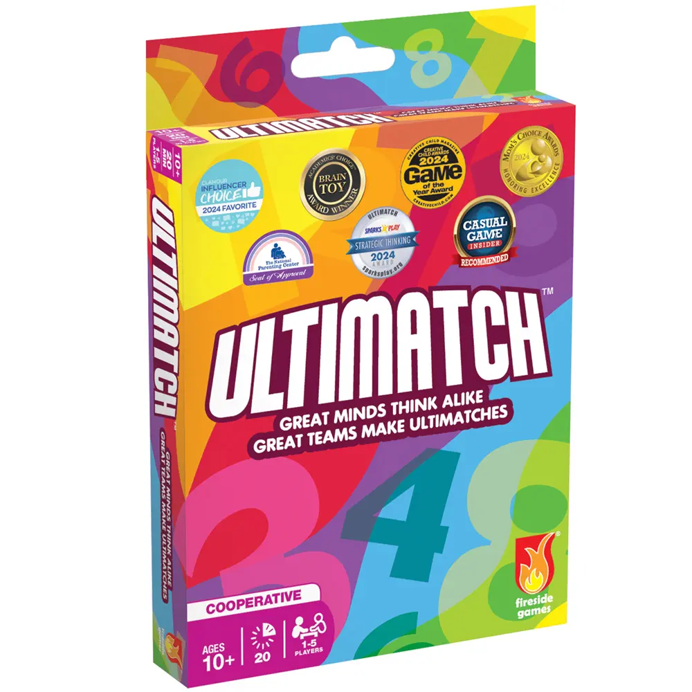 Fireside Games, Ultimatch, Ages 10+, 1-5 Players, Card Game, Cooperative Matching