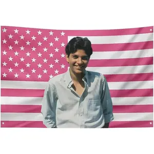 Funny American flag wall hanging flag tapestry,Ralph can be used in kitchen,living room, bedroom, Macchio,dining room, outdoors.