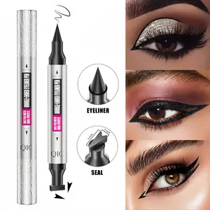 Waterproof Smudge-proof Winged Eyeliner Stamp Pen, Long-lasting Liquid Eyeliner, Professional Makeup Tool for Women, Cosmetic