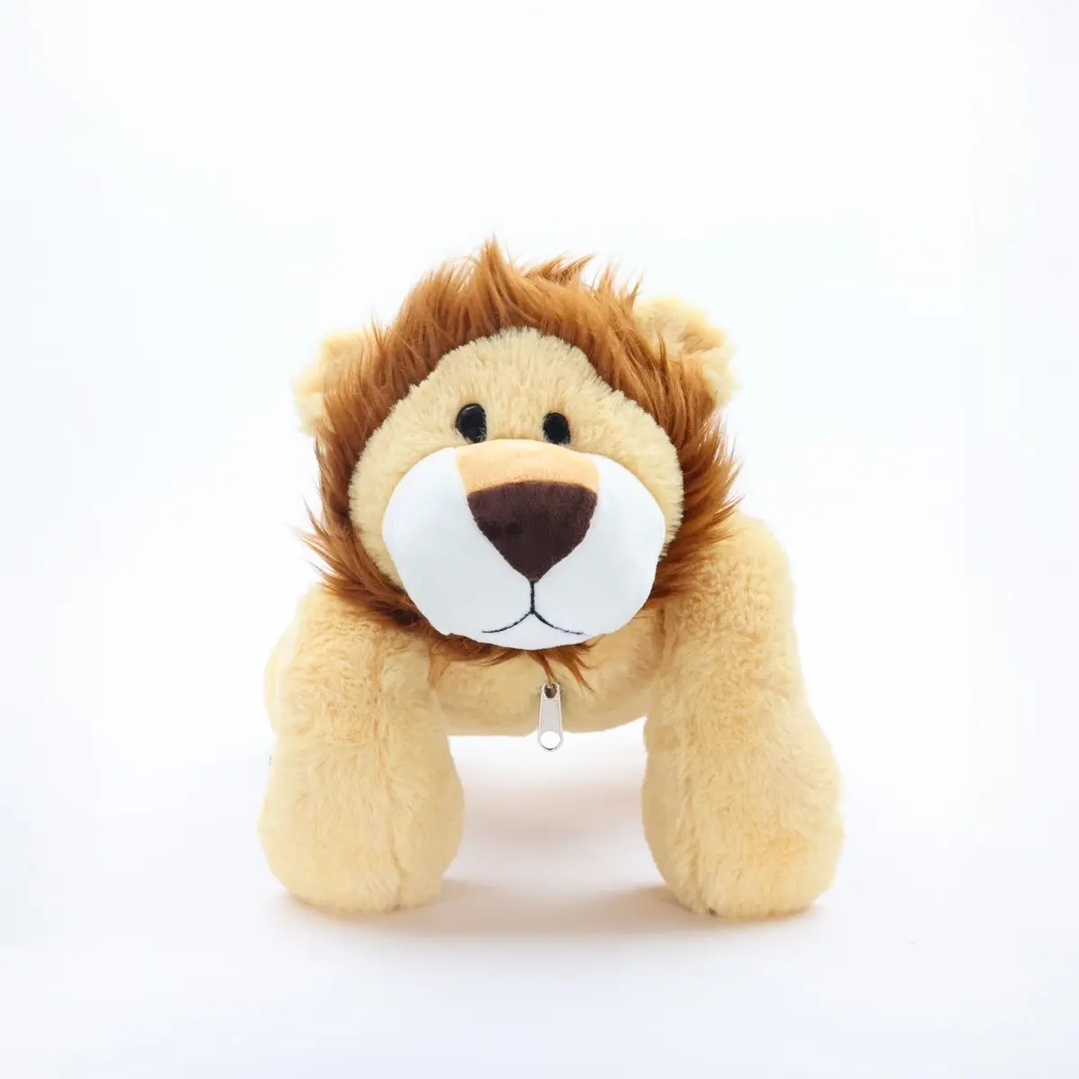 PACKIMALS Cute & Cuddly Stuffed Animal Plush Backpack, Lenny the Lion