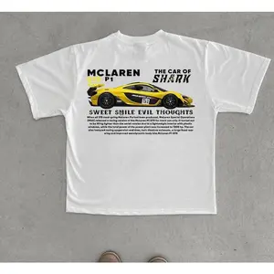 McLaren P1 unisex t-shirt, featuring the McLaren shark smile, perfect gift idea for boys and girls, stylish car clothes for McLaren fans