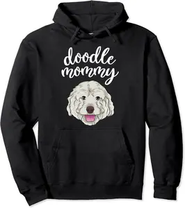Goldendoodle Mom - Doodle Mommy Cute Dog Gift Pullover Hoodie - Abigaillou Shop 78B08SMGH36X