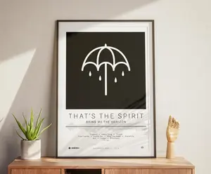 Bring Me The Horizon Poster | That's The Spirit Poster | Album Poster Prints | Wall Decor Posters | Album Cover | Metal Music Poster