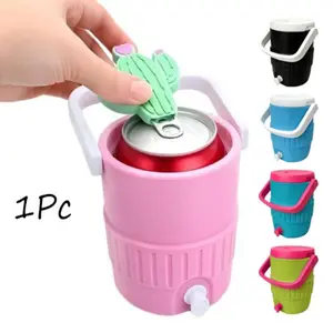 3D Printed Insulated Beverage Cup Holder, Mini Can Cooler, Portable Dual-Layer Lightweight Travel Camping Outdoor Insulation ，SleeveUnique party gifts or birthday presents