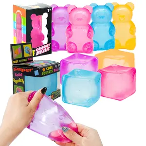 Schylling Needoh Nice Cube Sensory Fidget Cube Stress Relief Anxiety Sensory Tool for Focus ADHD & Office Desk Calming Gadget