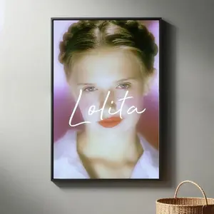 Lolita Movie Poster | High Quality Canvas Print I 2024 Movie Poster | Modern Room Decorative Arts | Popular Film Gift