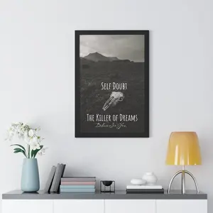 Quote Poster, Quote Print, Quote Wall Art, Framed Art, Gothic, Boho, Halloween, Quotes About Life, Home Decor, Modern, Print Framed