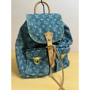Pre-owned Canvas Backpacks Louis Vuitton Monogram Denim Sac à Dos Backpack
