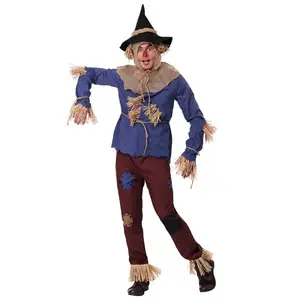 Adult Patchwork Scarecrow Costume