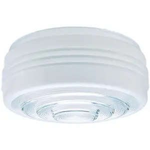 Westinghouse Drum White Glass Lamp Shade 6 pk (Pack of 6)