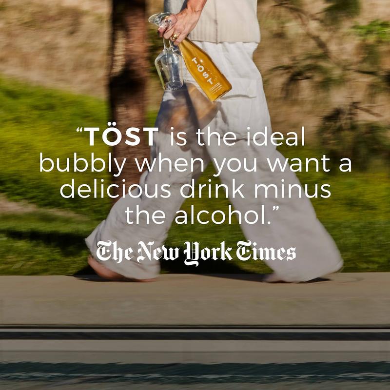 TÖST & TÖST Rosé Singles - Alcohol-Free Sparkling Beverage