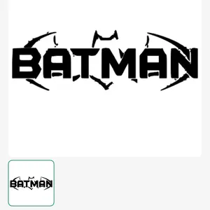 Batman car decal