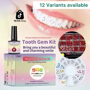 1200+ NovreEssence Fashion Gem Kit - 12 Color Options + Different Design Shapes.