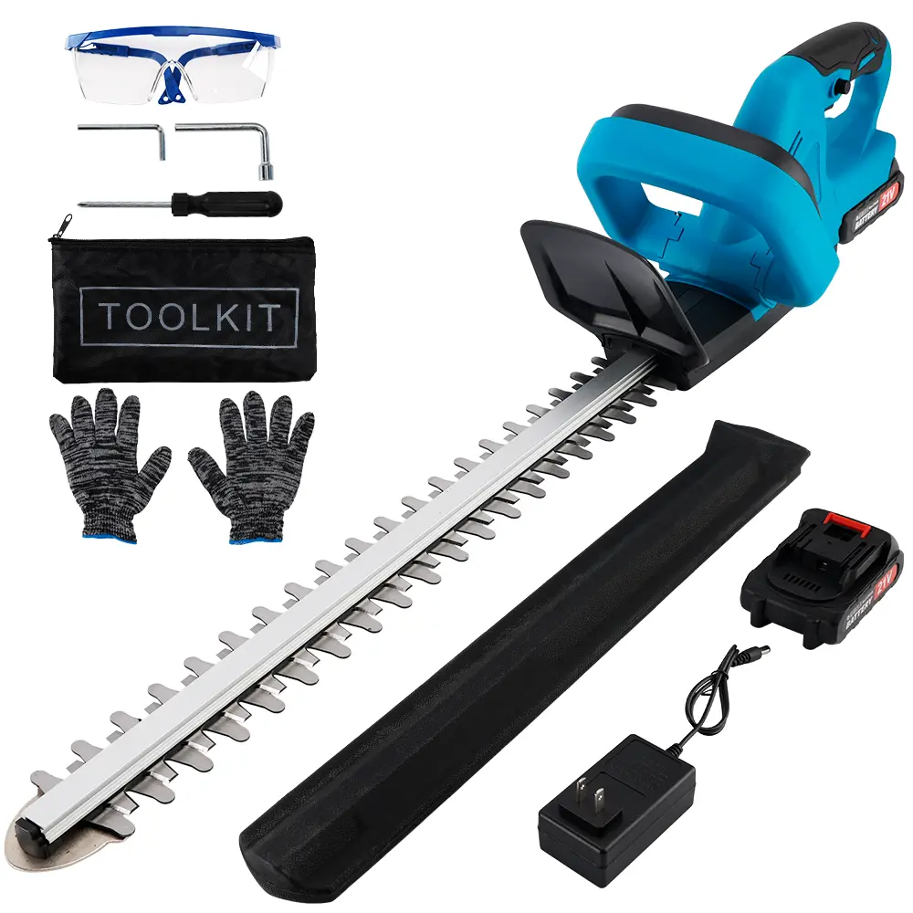 Areyourshop 20'' Electric Hedge Trimmer Cordless Power Hedge Trimmer