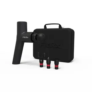 FitRx Massage Gun Handheld Deep Tissue Percussion Massager with Multiple Speeds and Attachments