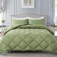 Sage Green: Diamond-quilted