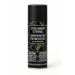 Black Streamer String Spray - 3 oz Party Accessory