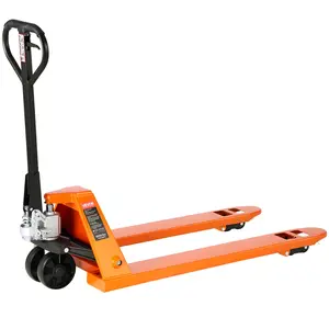 fathersdaygift VEVOR Pallet Jack, 6600 lbs Load Capacity, Manual Pallet Truck with 48Lx 27W Inch Forks for Material Handling, 3.35-7.1 Inch Fork Lift Height Range, Suitable for Warehouse, Supermarket, Manufacturing