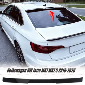 MUTUSAISI Rear Window Spoiler Roof Wing Fit for VW Jetta MK7 2019-2026 Accessories ,Sporty Style Top Wing Lip Exterior