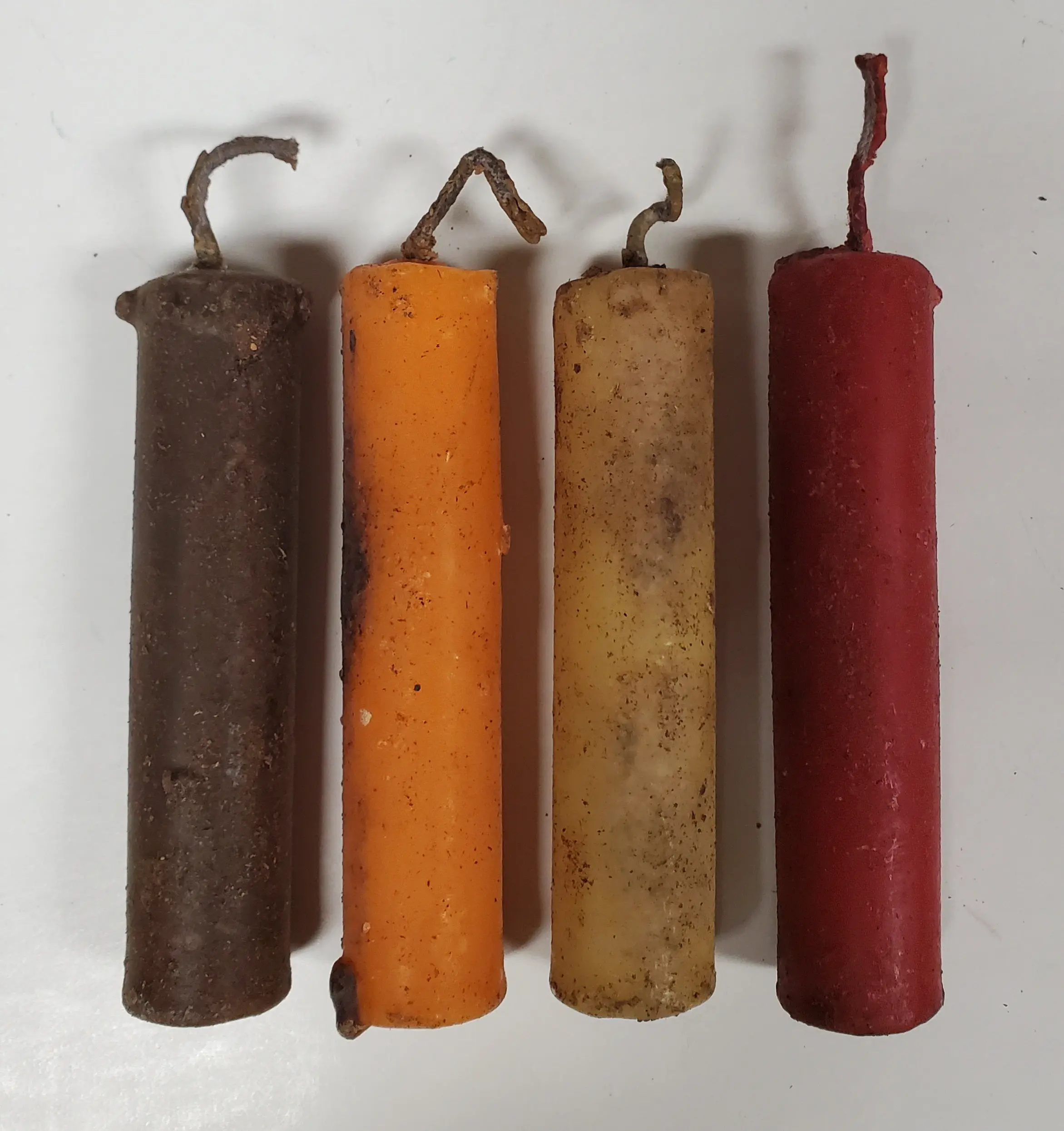 Beeswax 4" Tavern Tapers - Natural Beeswax Candles for Decor & Freshener Use
