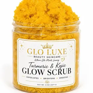 Glo Luxe Turmeric & Kojic Acid Brightening Scrub