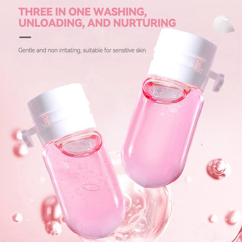 Gentle Makeup Remover Oil, Cleansing Oil Liquid, Hydrating & Purifying Face Cleanser, Travel-Friendly Liquid Formula, Ideal for Daily Use, Non-Flammable