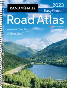 USED-Rand McNally 2023 Easyfinder(r) Midsize Road Atlas by Rand McNally (Spiral-bound)