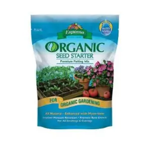 Espoma Organic Seed Starter, 16 Qt Natural Blend Organic Mix Garden Soil for Home Improvement & Garden Supplies