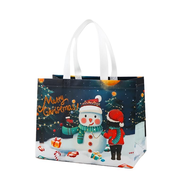 16PCS Christmas Gift Bags With Assorted Patterns. Reusable Non - Woven, Handle - Equipped. Ideal For New Year & Christmas Decor, Perfect For Holiday Gifting.Box Packs heavy-duty storage tote foldable shopping tote Water-Resistant market trip 16PCS Christmas Gift Bags With Assorted Patterns. Reusable Non - Woven, Handle - Equipped. Ideal For New Year & Christmas Decor, Perfect For Holiday Gifting.Box Packs heavy-duty storage tote foldable shopping tote Water-Resistant market trip