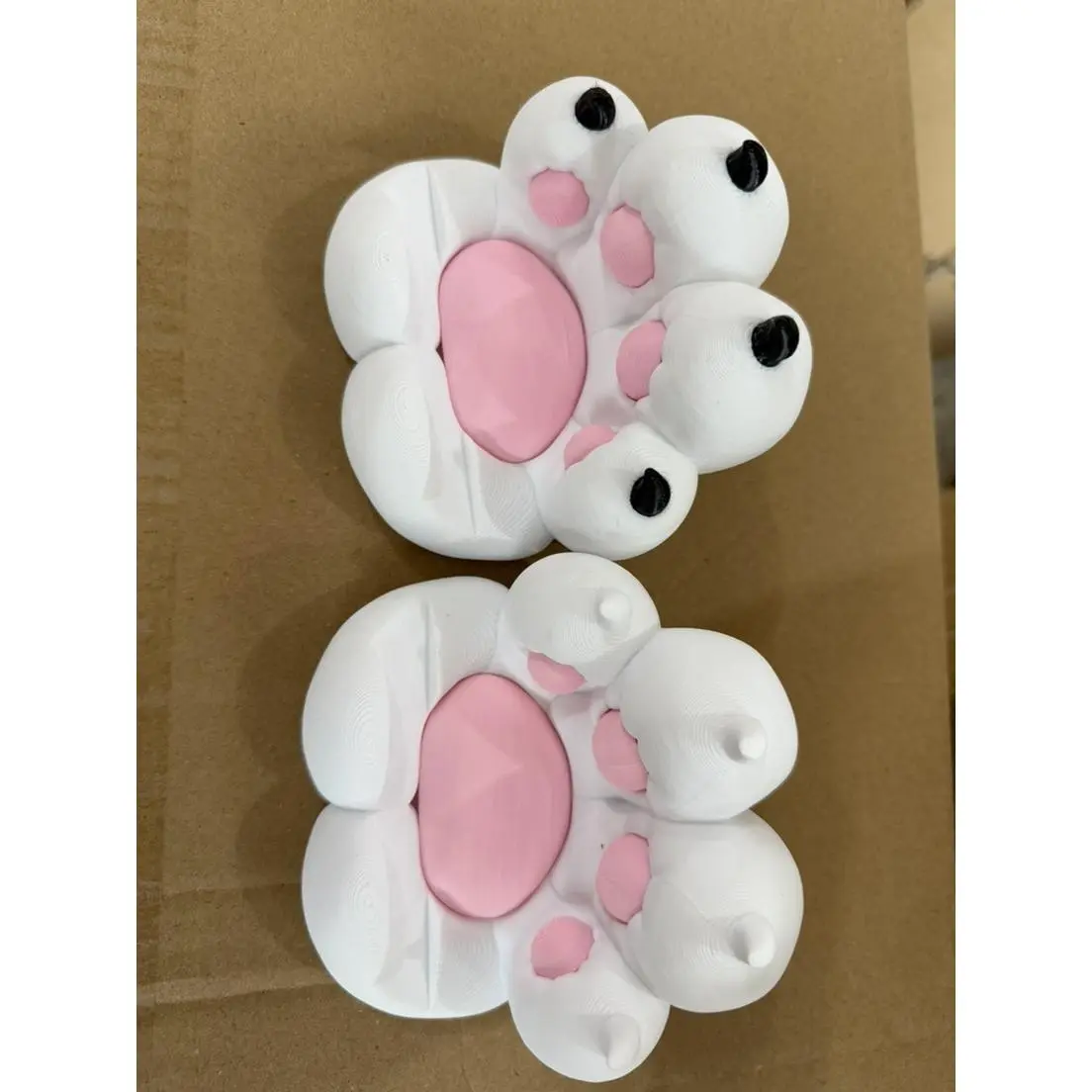 White Pink Nails - Cat Claw Bracket [Nail Random]