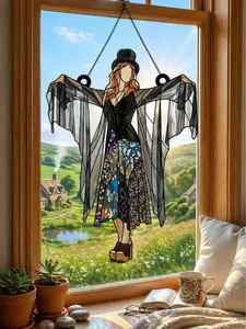 COLECTION - Fleetwood Mac Rumours Stevie Nicks Acrylic Suncatcher, Rhiannon Witch Coven Landslide Suncatcher