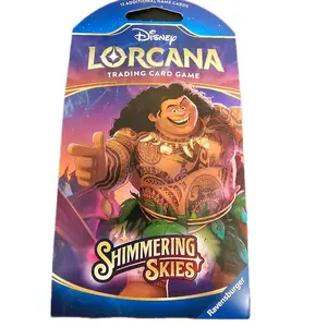 Disney Lorcana Trading Card Game Shimmering Skies Pack with 12 Additional Cards by Ravensburger