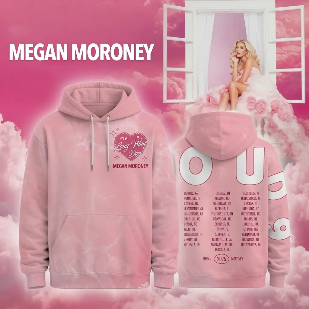 Megan Moroney The CLOUD 9 Tour Hoodie 2026 Megan Moroney Merch Country Music Fan Gifts - Hoodie HG