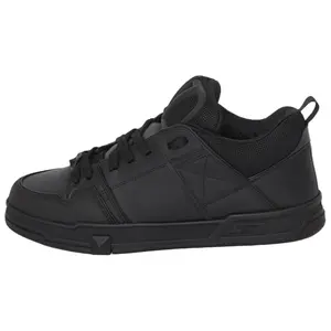 Valentino Open Lace-Up Low-Top Fashion Sneakers for Men in Black