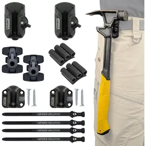 Spider Tool Holster - Improve The Way You Carry Your Power Drill, Driver, Multitool, Pneumatic, Multi-Tool and More on Your Belt - Compatible With All Major Tool Brands
