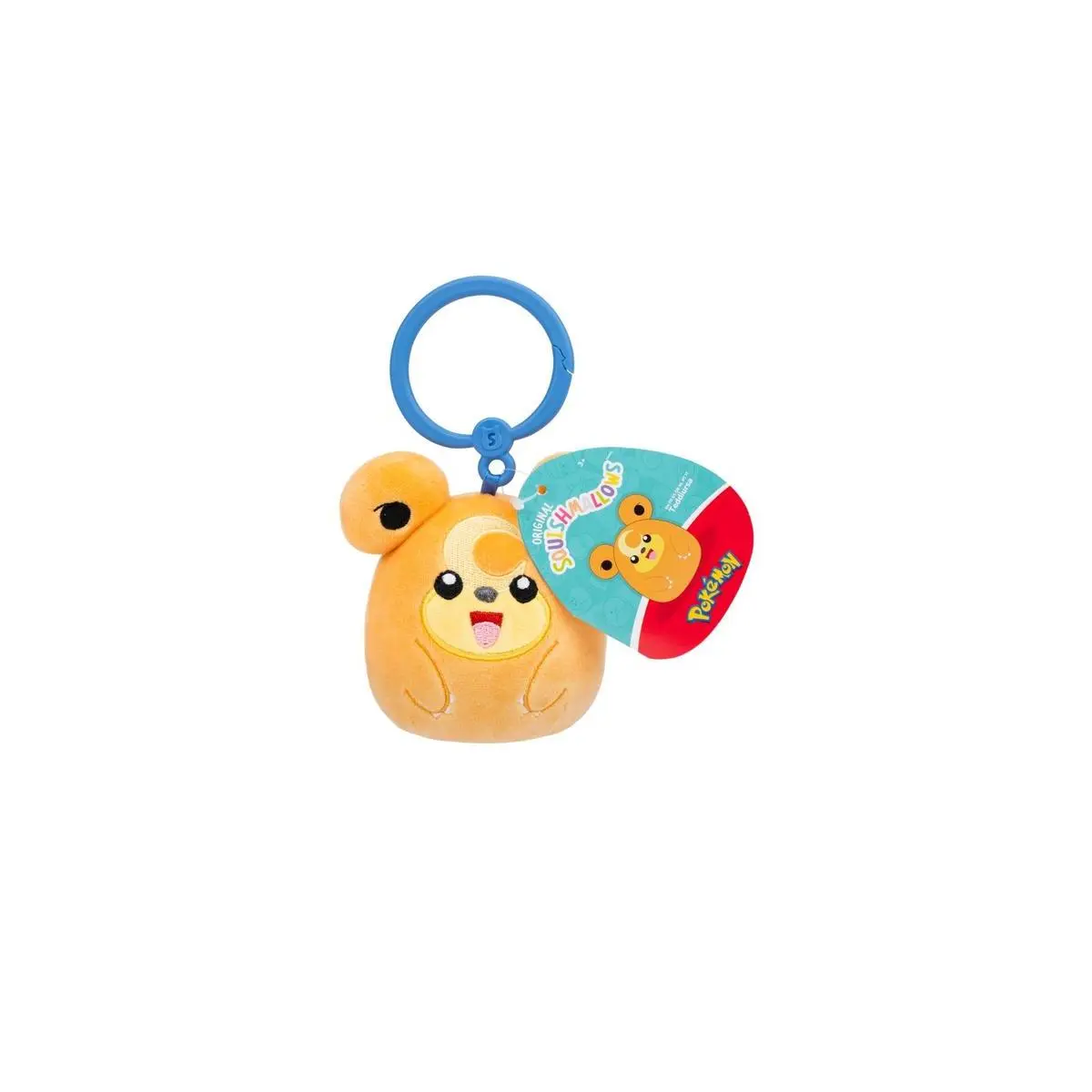 Squishmallows 3.5 Inch Plush Clip On Pokemon