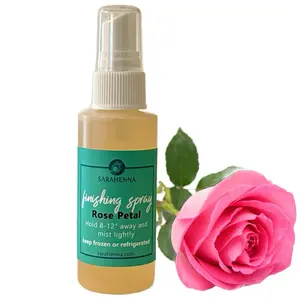 Rose Finishing Spray for Henna and Jagua to Promote Longevity and Darker Stains