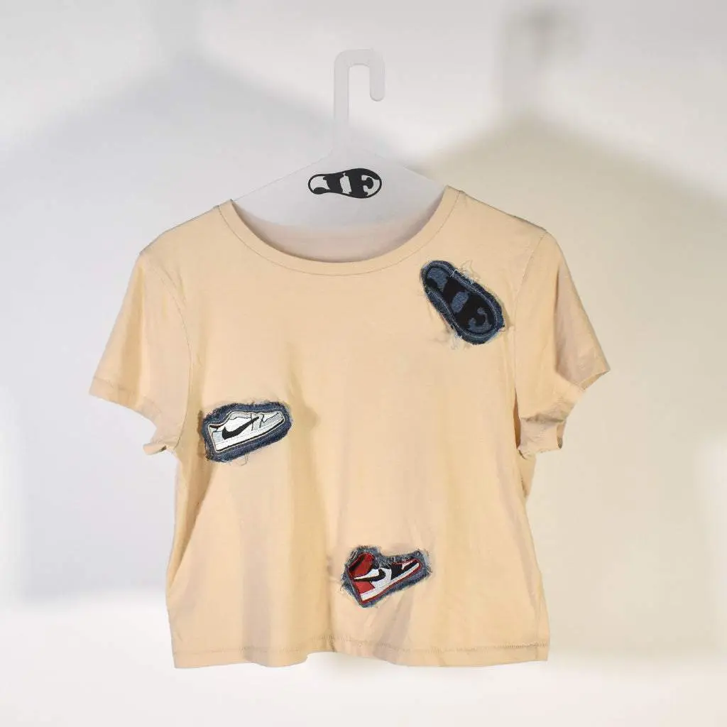 Women's Denim Patched Shirt