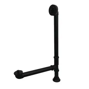 Kingston Brass CC2080 Vintage Clawfoot Tub Drain, Matte Black