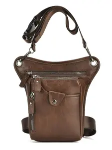Men's Casual Solid Color Sling Bag, Fashionable Large Capacity Chest Bag for Daily Used, Casual Trendy Versatile High-quality Daily Commuting Bag