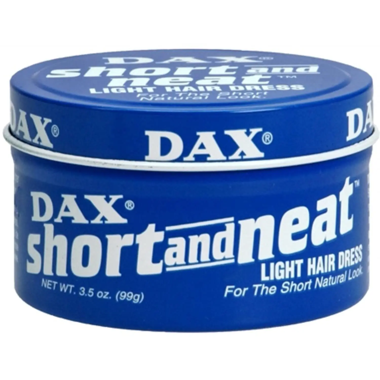 dax Short & Neat Light Hair Dress Cream, Conditioning Pomade with Special Oils for a Healthy Scalp, For Normal Hair Types, 3.5 oz, Hair Products