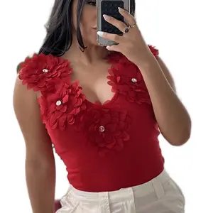 Flower 3D Body Suit Trendy Style