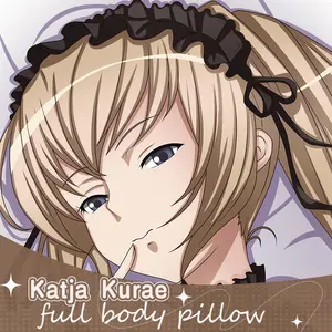 Anime Dakimakura Japanese Otaku Waifu Life Size Doublesided Print Hugging Body Pillov Cover Seikon-no-Qwaser Katja Kurae