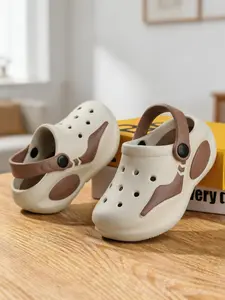 Hole Shoes Garden Shoes Mules, Fashion Versatile Beach Sandals, Summer Lightweight Pool Shower Slippers, Kids Boys Girls Water Shoes