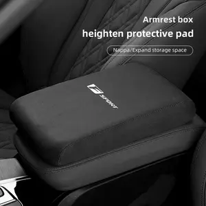 Car Armrest Mats Memory Foam Arm Rest Cushion For Lexus F-SPORT ES RX NX LS UX LM LX GX LC RZ IS CT GS RC HS SC TX LBX IS300 RX350 LS500 LX600 NX260 CT200