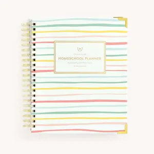 Homeschool Planner Notebook - Productivity Organizer, Calendars Planners, Office Stationery Supplies for Homeschool Organization