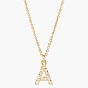 Blaire Initial Pendant  Necklace by Brook and York